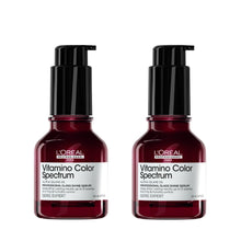 Încarcă imaginea în Galerie, Set L’Oreal Vitamino Color Spectrum Duo Glass Shine Serum 50ml - Beauty Lounge
