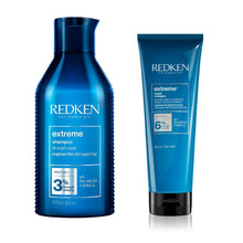 Încarcă imaginea în Galerie, Set Redken Extreme - Sampon 300ml + Masca 250ml Pentru Par Deteriorat
