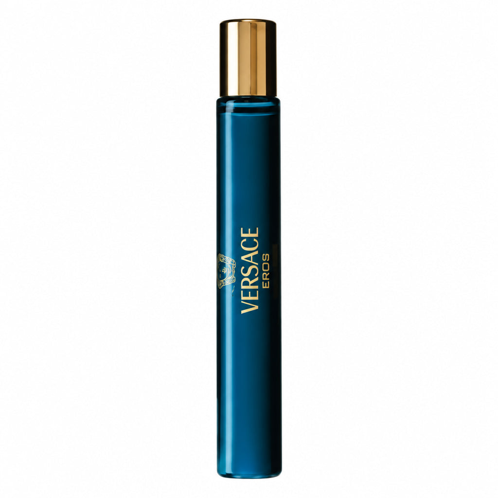 Versace Eros Set - Apa de Parfum 100 + Apa de Parfum 10ml + Geanta Cosmetica Pentru Barbati