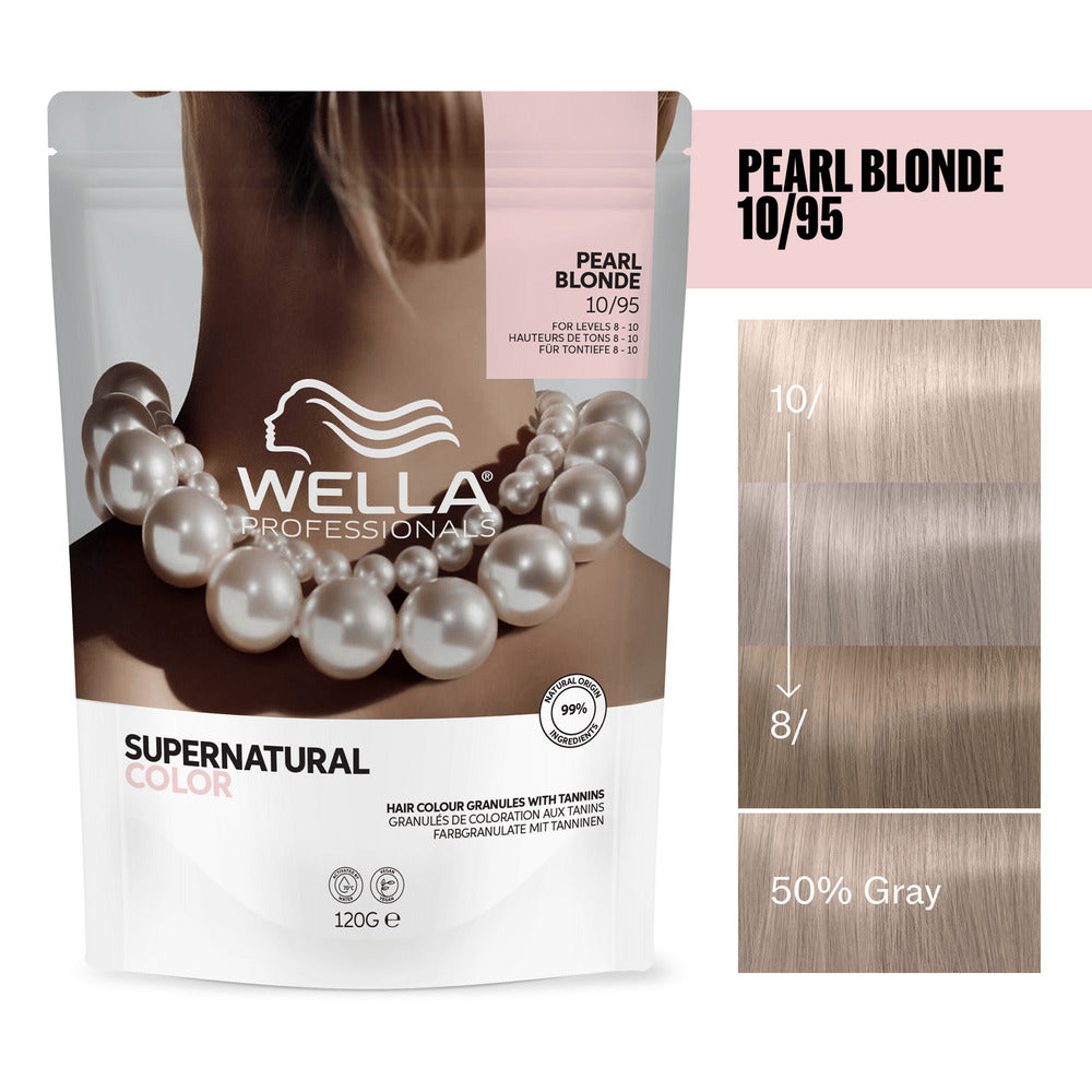 Wella Professionals Supernatural Color 10/95 Pearl Blonde 120g - Vopsea Semipermanenta Vegana - Beauty Lunge