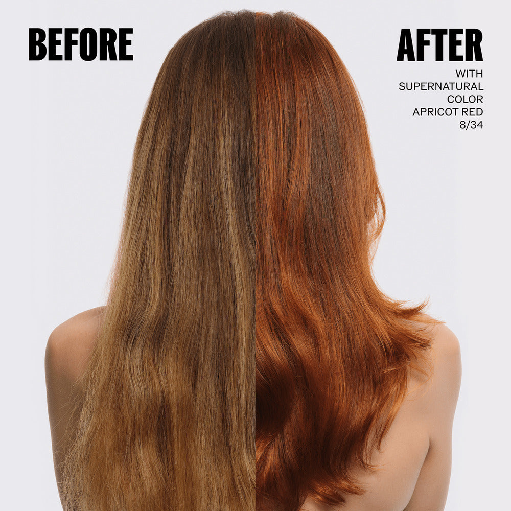 Wella Professionals Supernatural Color 8/34 Apricot Red 120g - Vopsea Semipermanenta Vegana - Beauty Lounge