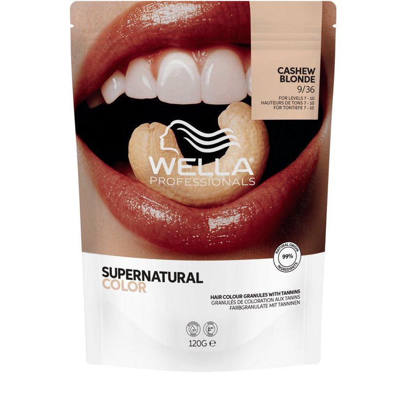 Wella Professionals Supernatural Color 9/36 Cashew Blonde 120g - Vopsea Semipermanenta Vegana - Beauty Lounge