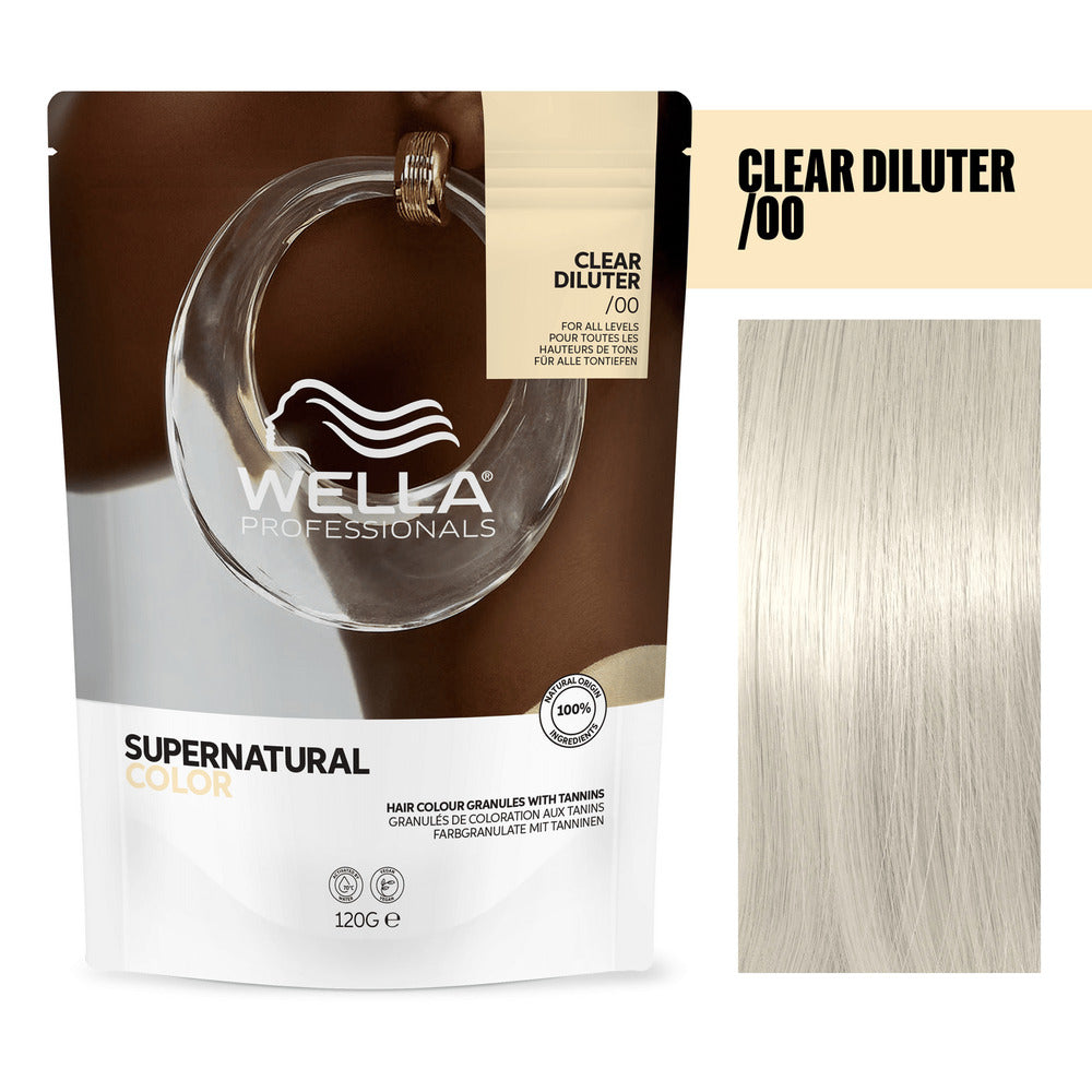 Wella Professionals Supernatural Color /00 Clear Diluter 120g - Vopsea Semipermanenta Vegana - Beauty Lounge