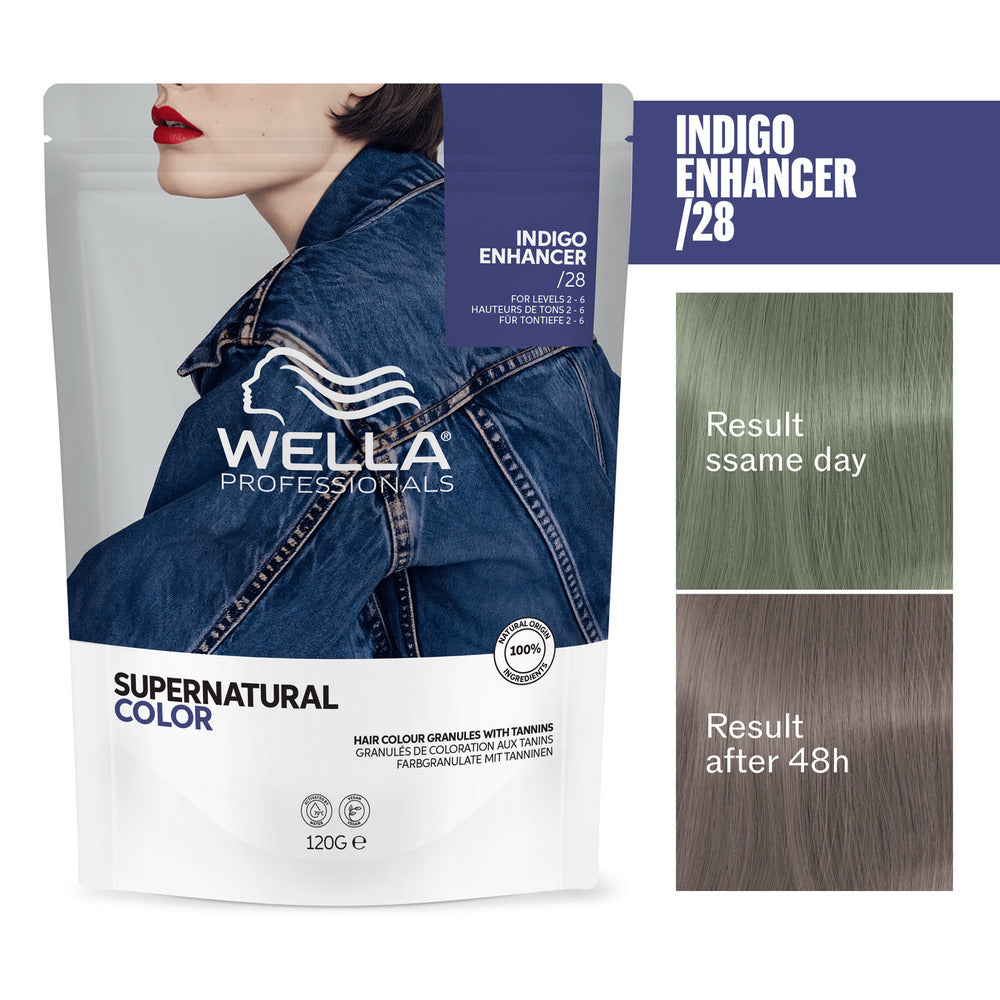 Wella Professionals Supernatural Color /28 Indigo Enhancer 120g - Vopsea Semipermanenta Vegana - Beauty Lounge