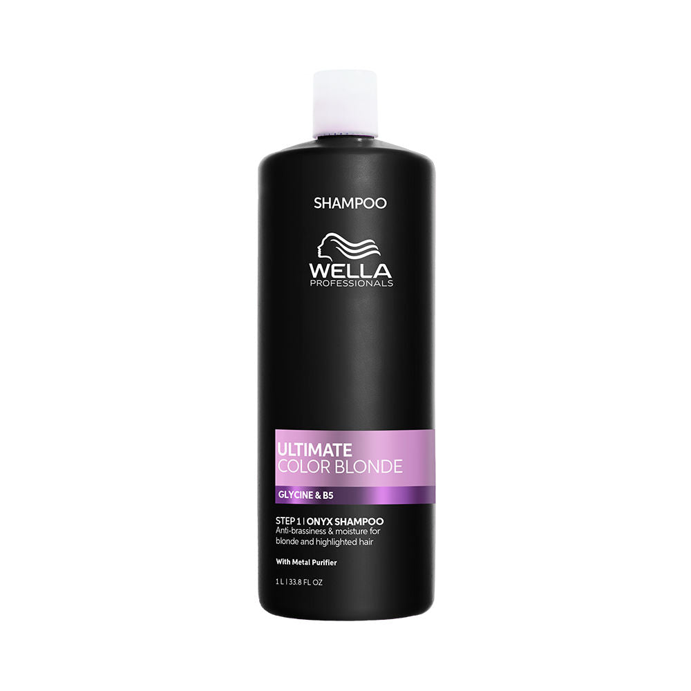 Wella Professionals Ultimate Color Blonde 1000ml - Sampon Nuantator Pentru Par Blond si Decolorat