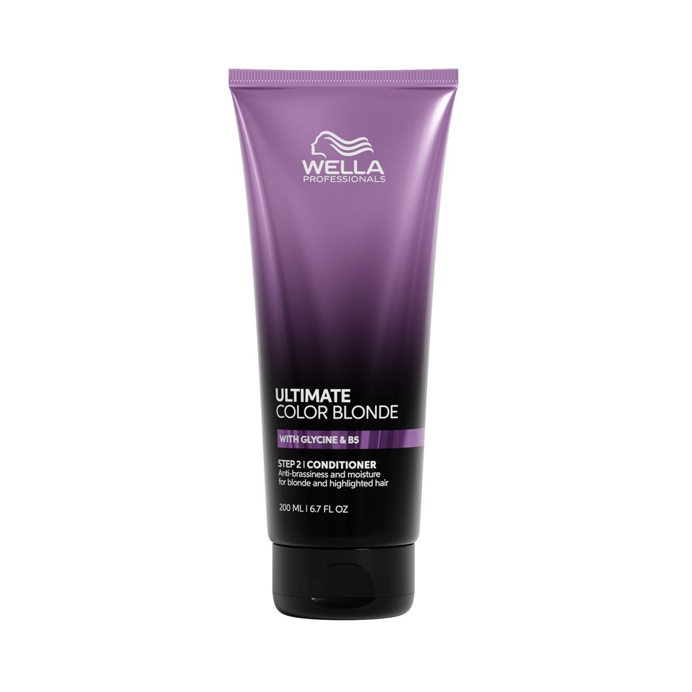 Wella Professionals Ultimate Color Blonde 200ml - Balsam Nuantator Pentru Par Blond si Decolorat