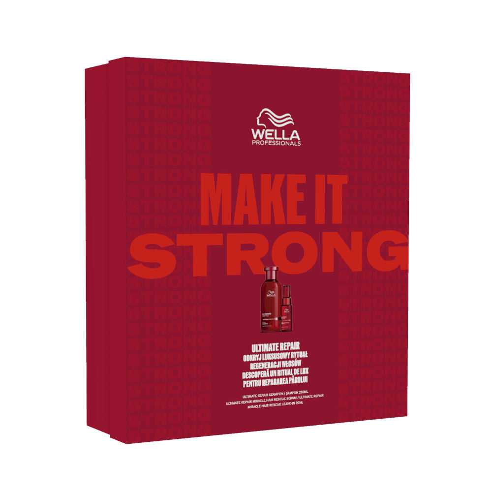 Wella Professionals Ultimate Repair Set - Sampon 250ml + Leave-in 30ml Pentru Par Deteriorat