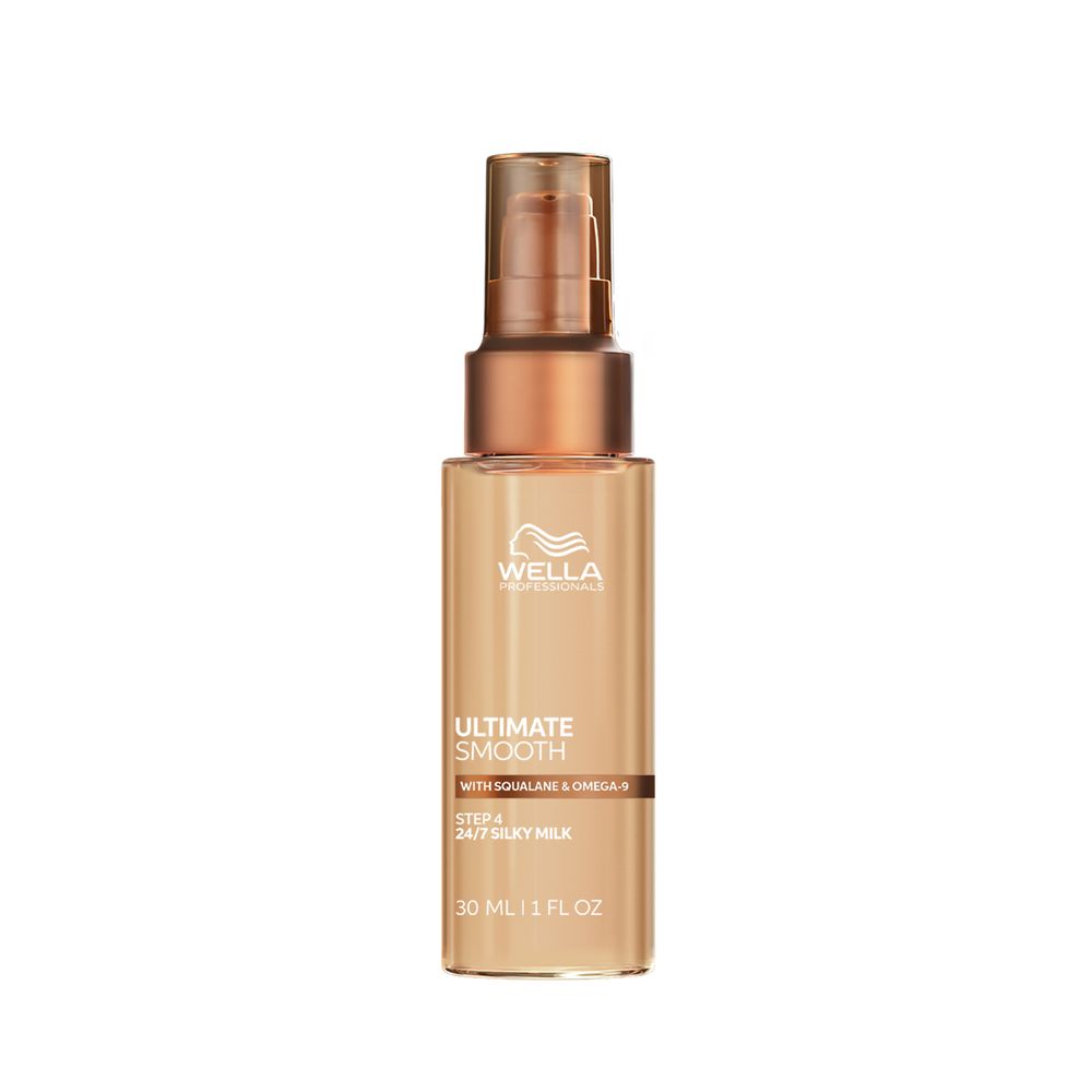 Wella Professionals Ultimate Smooth Silky Milk 30ml - Lapte de Par cu Protectie Termica