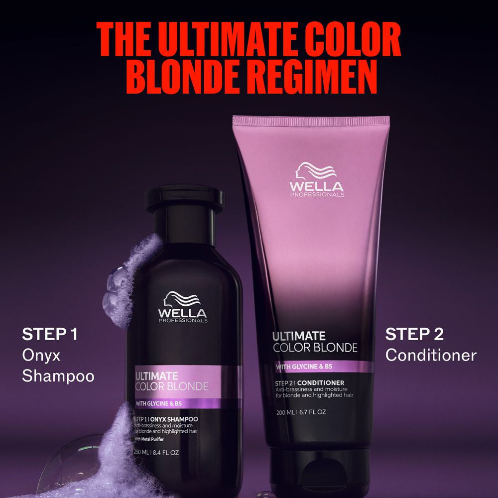 Wella Professionals Ultimate Color Blonde 200ml - Balsam Nuantator Pentru Par Blond si Decolorat