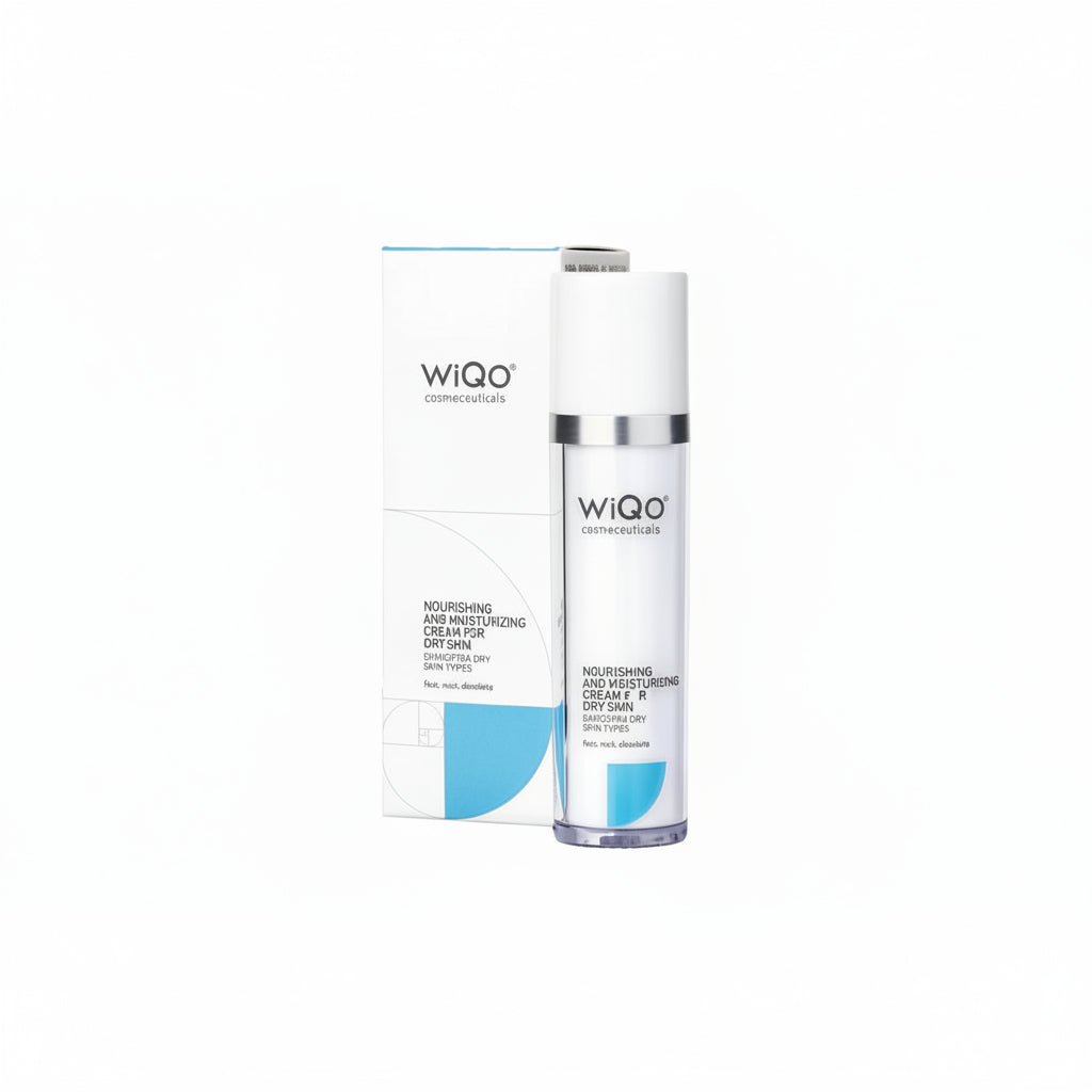 WiQo Nourishing & Moisturizing Cream Dry Skin 50ml - Crema Hidratanta-Nutritiva Ten Uscat
