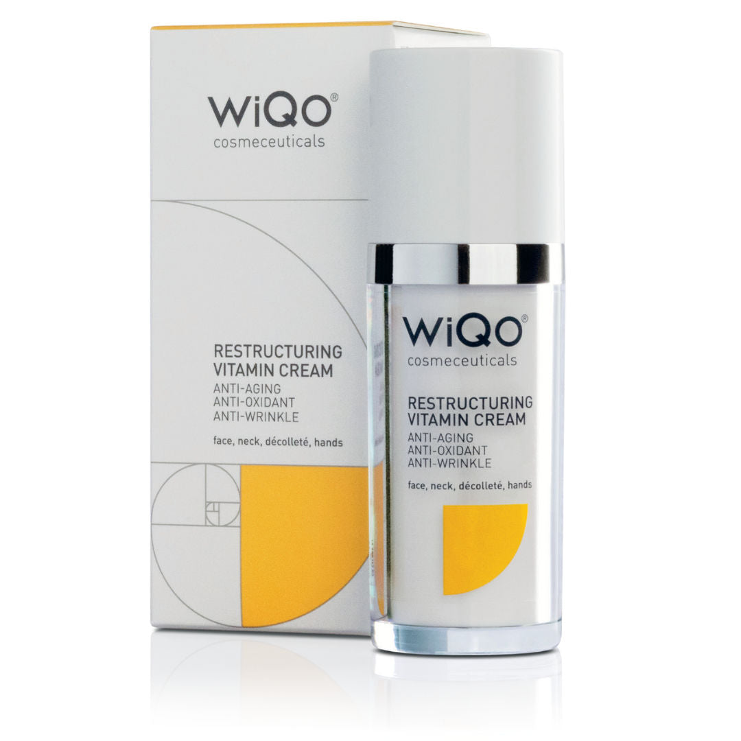 WiQo Restructuring Vitamin Cream Anti-Aging 30ml - Crema Anti-Oxidanta si Anti-Rid
