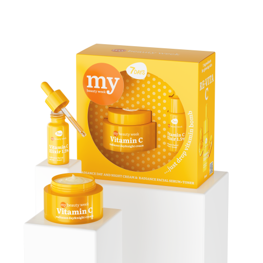 7DAYS Set Cadou My Beauty Week Just Drop Vitamin - Pentru Luminozitate