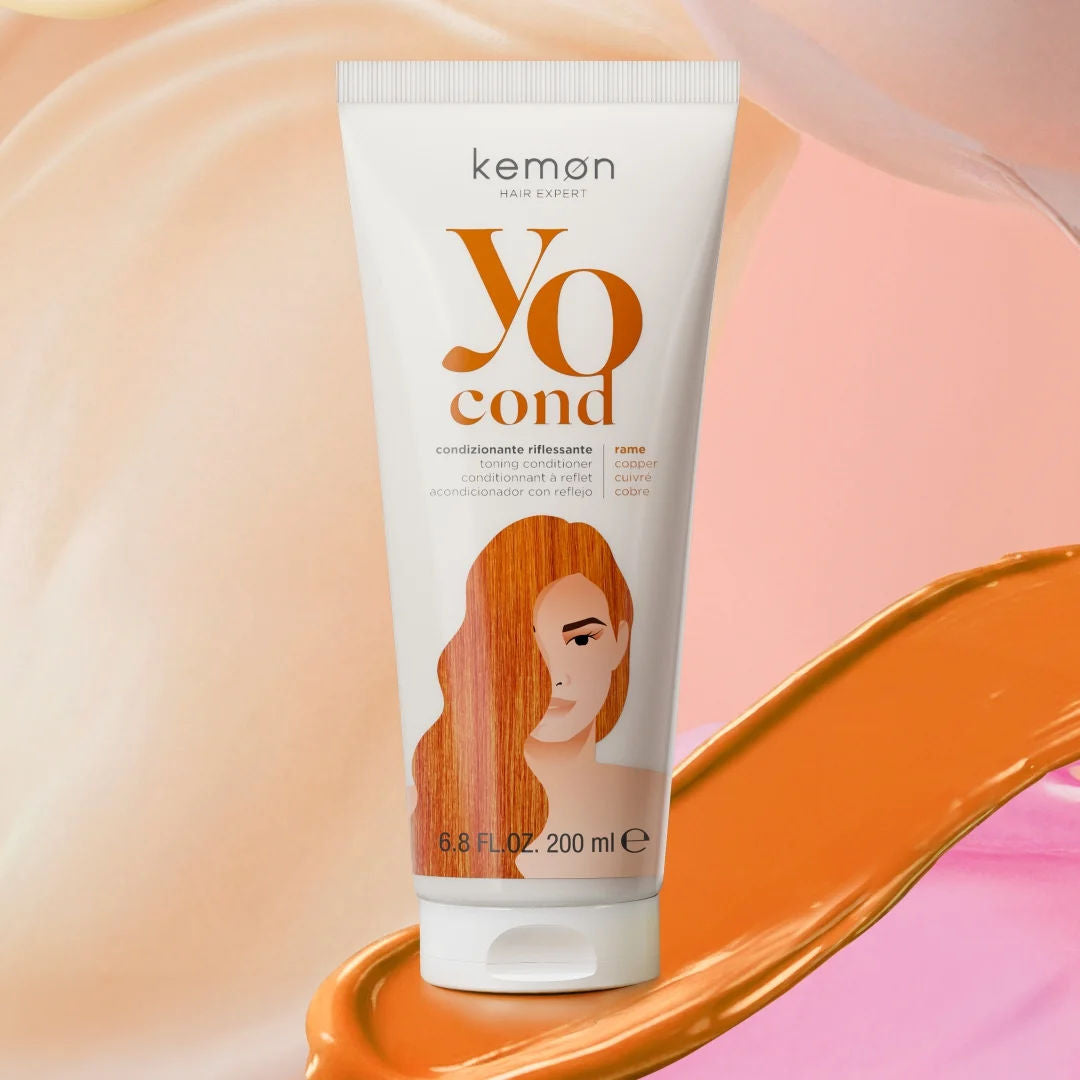 Kemon Yo Cond Copper 200ml - Balsam Nuantator Pentru Par Saten si Roscat 