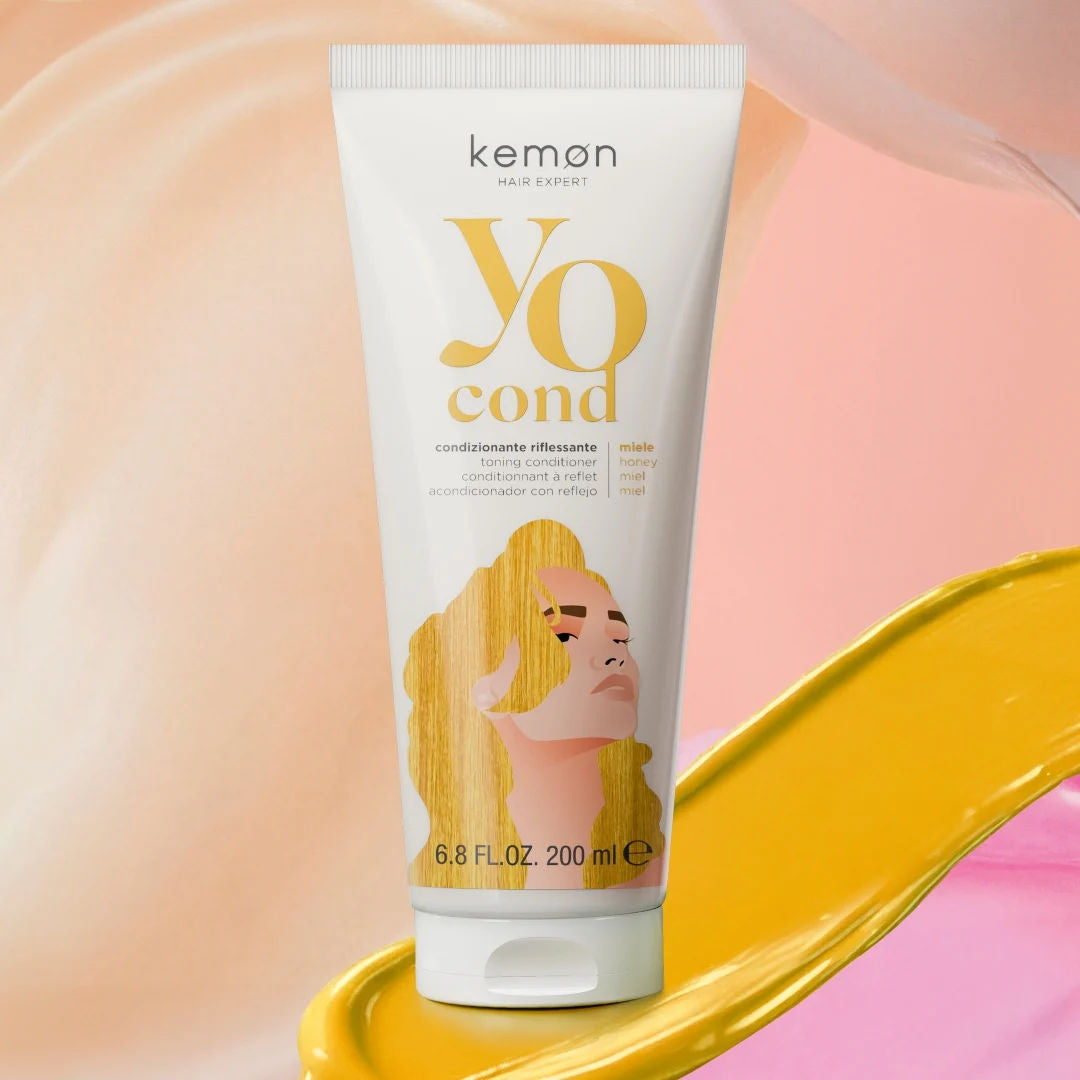 Kemon Yo Cond Honey 200ml - Balsam Nuantator Pentru Par blond si Saten Deschis