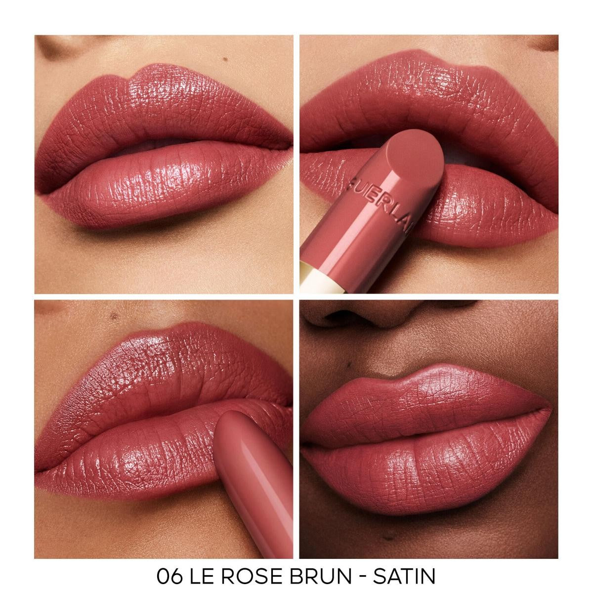 Guerlain Rouge Lipstick N06 Le Rose Brun - Ruj