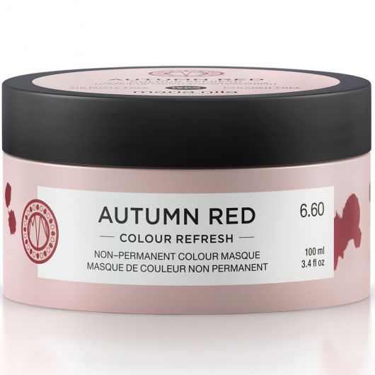 Maria Nila Colour Refresh Autumn Red 6.60 100ml - Masca de Par Nuantatoare