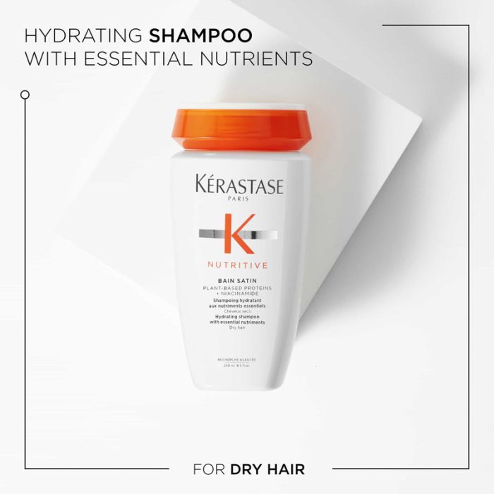 Set Kerastase Nutritive 2 x Bain Satin Riche - Sampon 250ml - Beauty Lounge