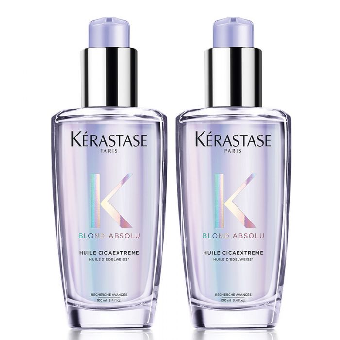 Set Kerastase Blond Absolu 2 x Huile Cicaextreme - Ulei Pentru Par Blond 100ml