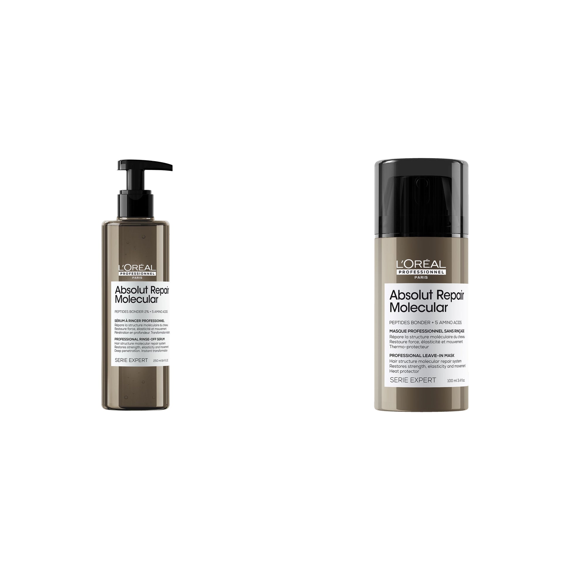 Set L’Oreal Professionnel SE Absolut Repair Molecular Serum 250ml si Crema 100ml - Beauty Lounge