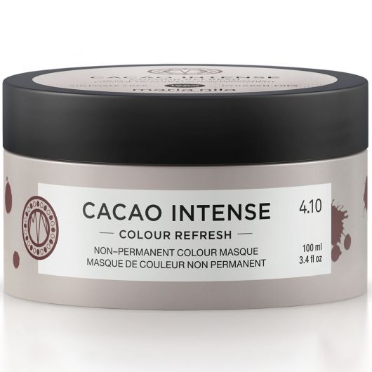 Maria Nila Colour Refresh Cacao Intense 4.10 100ml - Masca de Par Nuantatoare