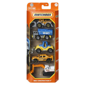 Matchbox Set 5 Masinute Metalice Mbx Construction V