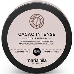 Maria Nila Colour Refresh Cacao Intense 4.10 - Masca de Par Nuantatoare 100ml