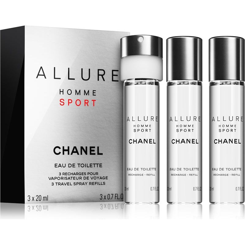 Chanel Allure Homme Sport 3x20ml - Apa de Toaleta Pentru Barbati - Beauty Lounge