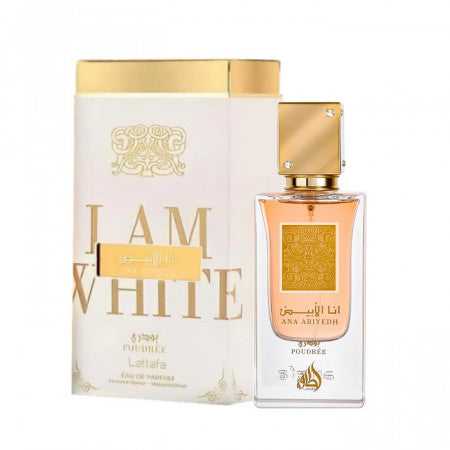 Lattafa Ana Abiyedh Poudree - Apa de Parfum Pentru Femei 60ml - Beauty Lounge