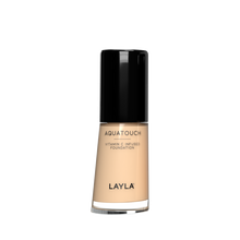 Încarcă imaginea în Galerie, Layla Cosmetics Aquatouch Vitamin C Infused Foundation N. 1   Fond de Ten Anti-Imbatranire
