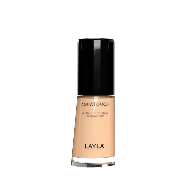 Layla Cosmetics Aquatouch Vitamin C Infused Foundation N. 3   Fond de Ten Anti-Imbatranire