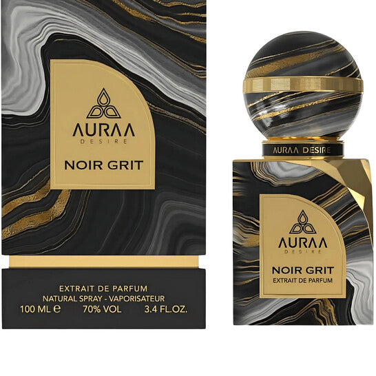 Auraa Desire Noir Grit 100ml - Extract de Parfum Unisex