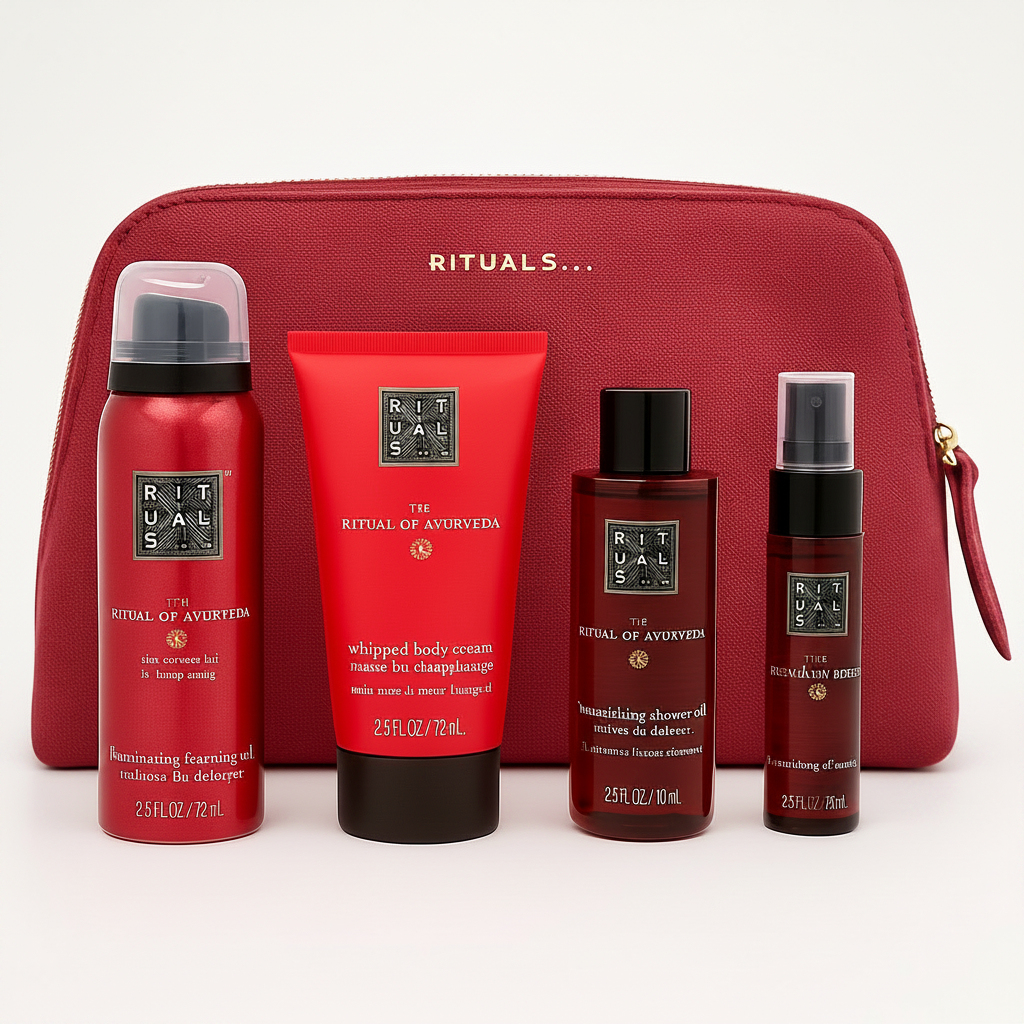 The Rituals of Ayurveda Travel Set – Set Cadou Pentru Par si Corp - Beauty Lounge