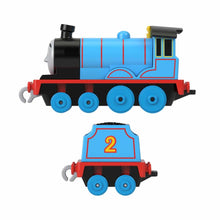 Încarcă imaginea în Galerie, Fisher Price Thomas Locomotiva cu Vagon Push Along Edward
