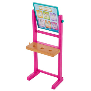 Barbie Cariere Set Mobilier cu Papusa Blonda Profesoara