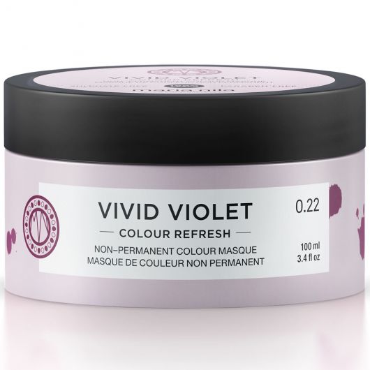 Maria Nila Colour Refresh Vivid Violet 0.22 100ml - Masca de Par Nuantatoare