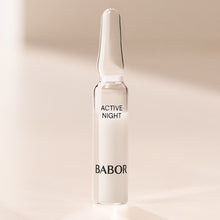 Încarcă imaginea în Galerie, Babor Active Night 7x2ml - Fiole Concentrate cu Efect de Întinerire și Regenerare Nocturnă Intensivă pentru Ten Matur - Beauty Lounge
