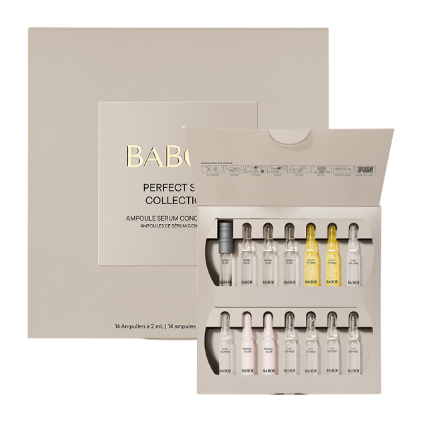 Babor Ampoule Concentrates Perfect Skin 14x2ml - Colecție de Fiole Concentrate pentru Tratament Intensiv de 14 Zile pentru Ten Hidratat, Radiant și Ferm - Beauty Lounge