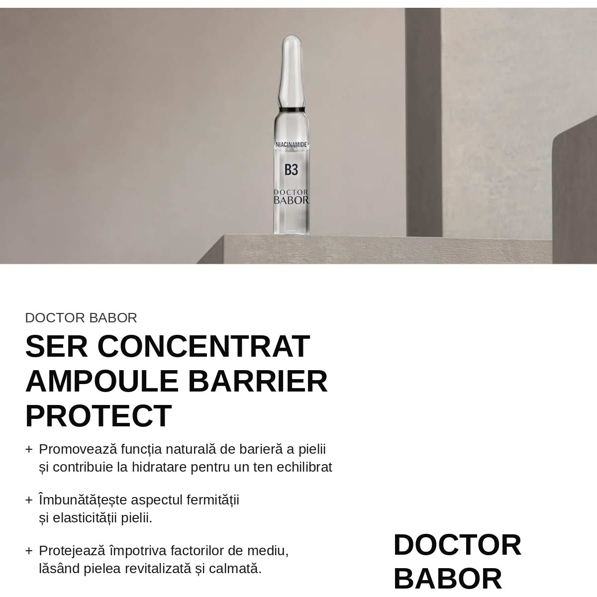 Babor Barrier Protect Serum Concentrate 7x2ml - Fiole Concentrate pentru Protecția și Refacerea Barierei Cutanate pentru Ten Sensibil și Reactiv - Beauty Lounge