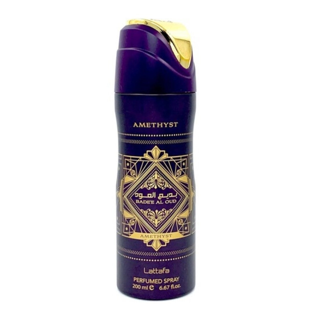 Lattafa Badee Al Oud Amethyst - Set Cadou 3 Piese Unisex - Beauty Lounge