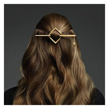 Încarcă imaginea în Galerie, Balmain Le Barrette Pour Cheveux Jewelery Gold SS21 - Agrafa
