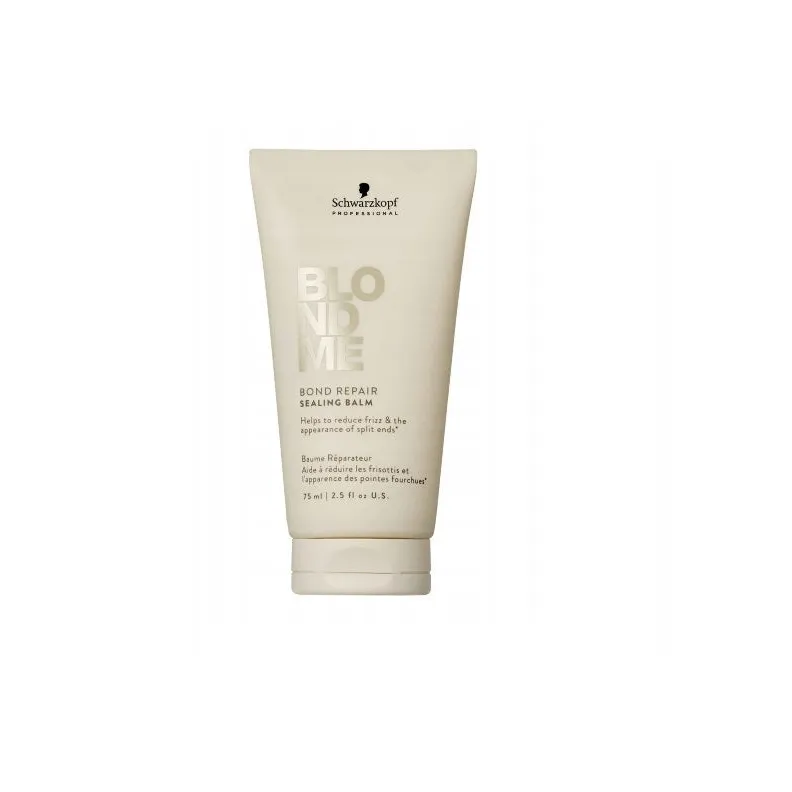 Schwarzkopf BlondMe Bond Repair Sealing Balm 75ml - Balsam Leave-In Anti-Frizz si Sigilare Varfuri