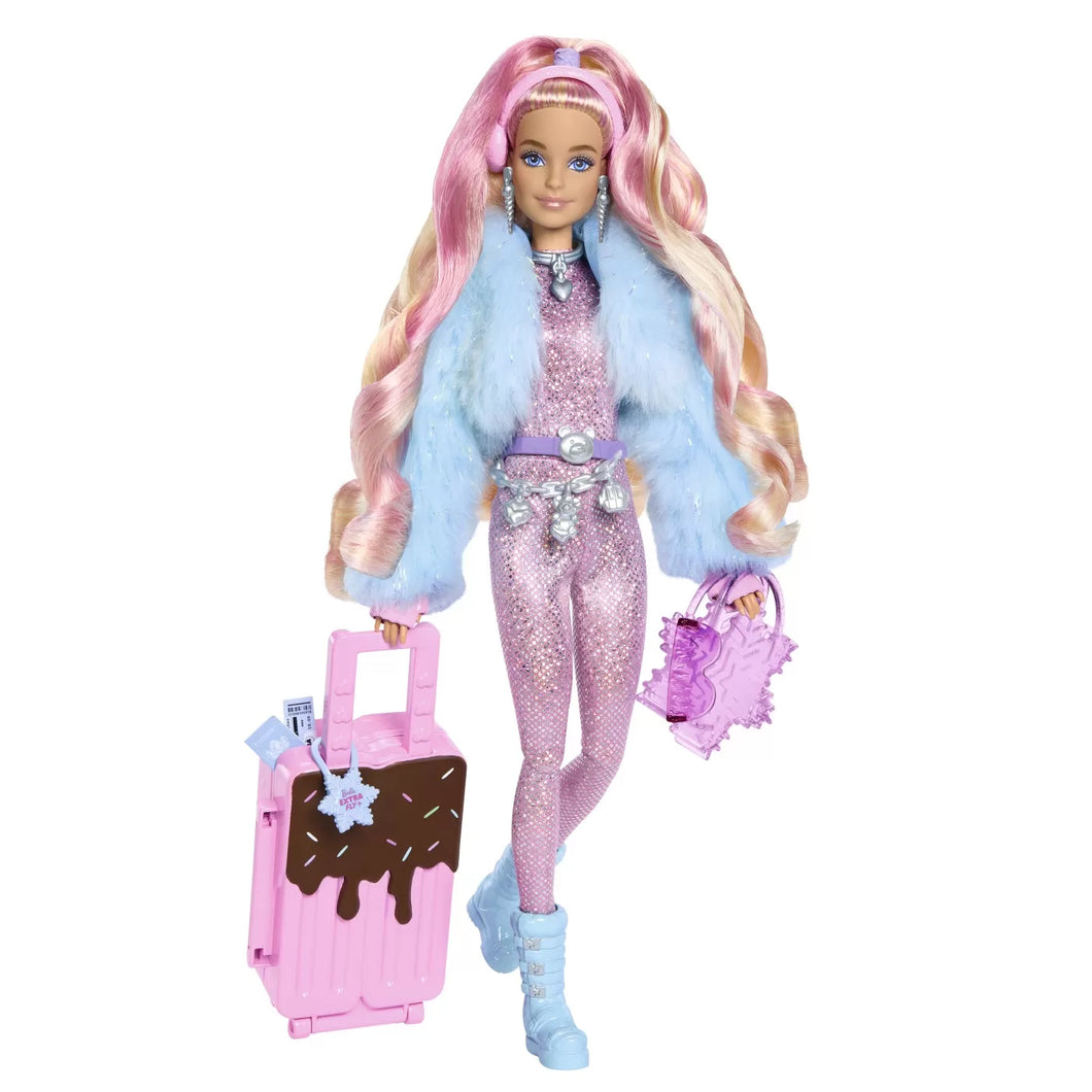 Barbie Extra Fly Papusa Blonda La Munte