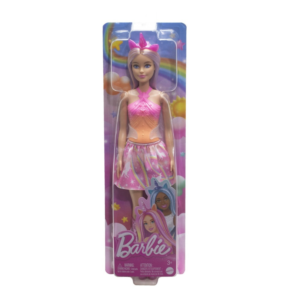 Barbie Papusa cu Accesorii Magice de Unicorn 33cm
