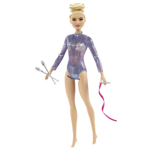 Barbie Papusa You Can Be Gimnasta Blonda