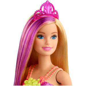 Barbie Papusa Printesa Dreamtopia cu Coronita Roz