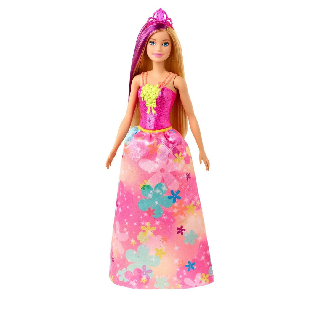 Barbie Papusa Printesa Dreamtopia cu Coronita Roz