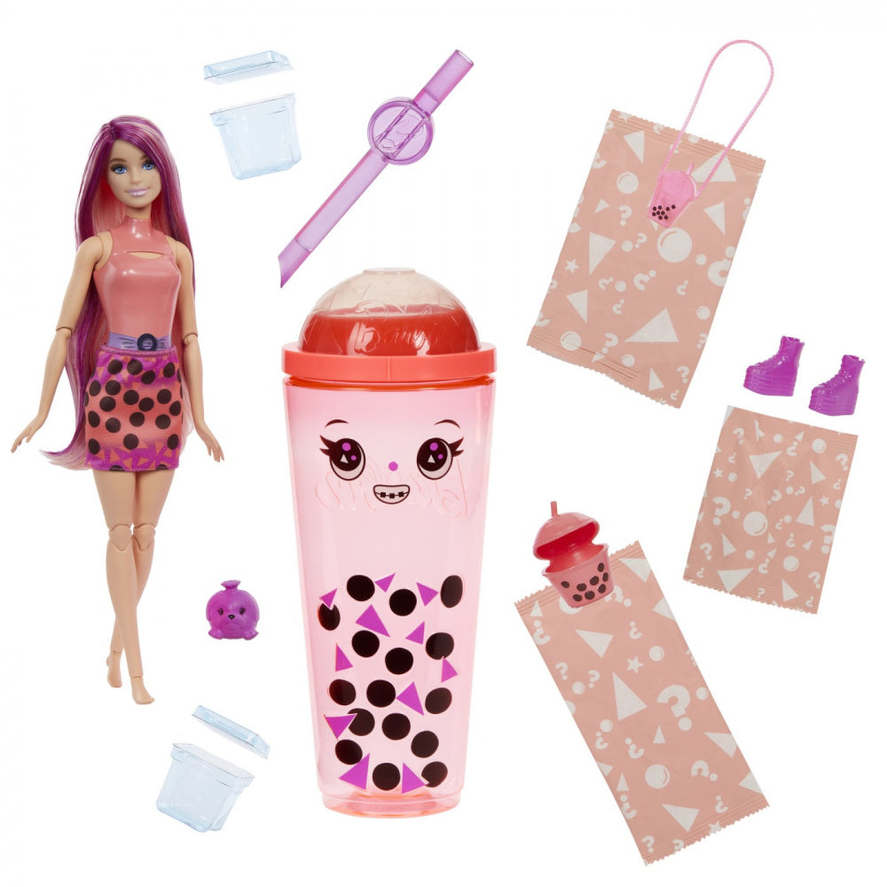 Barbie Pop Reveal Bubble Tea Papusa Mango Mochi 33cm