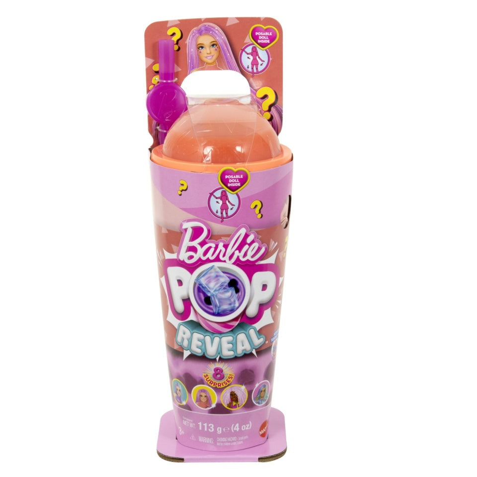 Barbie Pop Reveal Bubble Tea Papusa Mango Mochi 33cm