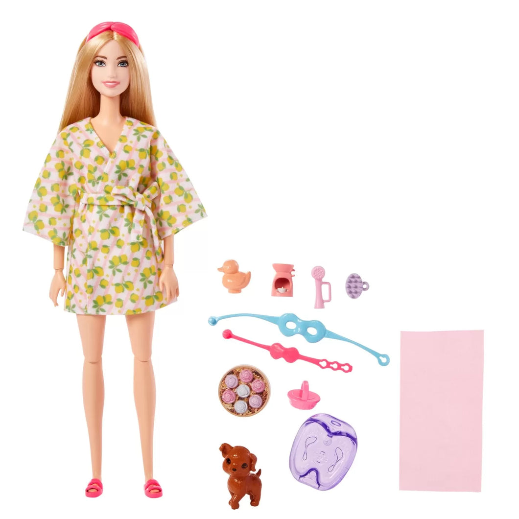 Barbie Set de Joaca cu Accesorii o Zi la Spa