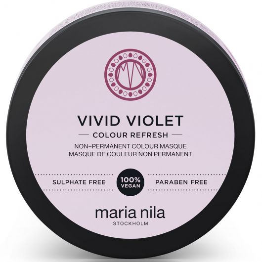 Maria Nila Colour Refresh Vivid Violet 0.22 100ml - Masca de Par Nuantatoare